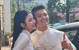 Quang Hải đón dâu bằng dàn siêu xe chục tỷ, có hành động ga lăng đến "tan chảy" với Chu Thanh Huyền