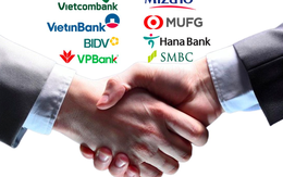 Ngân hàng Việt “bắt tay” các định chế tài chính hàng đầu Nhật Bản, Hàn Quốc, Singapore: Vietcombank, VietinBank, BIDV đều tăng trưởng mạnh mẽ, cổ đông chiến lược thắng lớn, thậm chí lãi gấp nhiều lần