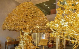 Cây bồ đề mạ vàng 1 triệu USD và các sản phẩm Tết giá cao ngất ngưởng ở TPHCM