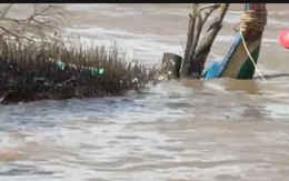 Nổ lớn trên sông Cửa Lớn, 3 thợ lặn mất tích
