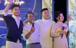 Khoảnh khắc bố mẹ Quang Hải xả vai bố mẹ chồng, hát song ca tưng bừng khi đón được con dâu mới