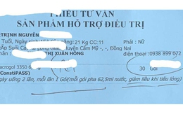 Thực hư toa thuốc kèm thêm sản phẩm "lạ"!