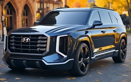 Hyundai Palisade thế hệ mới lần đầu lộ diện: Thiết kế hình hộp như Santa Fe, dự kiến ra mắt năm sau