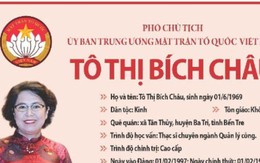 Tiểu sử Phó Chủ tịch UBTƯ MTTQ Việt Nam Tô Thị Bích Châu