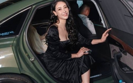 Hoa hậu Hà Kiều Anh diện đầm đen, đeo trang sức triệu đô dự sự kiện, nhan sắc tuổi 48 gây bất ngờ