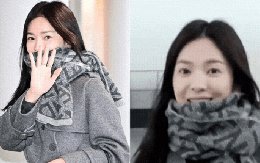 Song Hye Kyo đẹp tỏa sáng tại sân bay sang Pháp, mặt mộc chuẩn "nữ thần" ở tuổi 42 khiến công chúng xuýt xoa