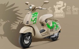 Ảnh thực tế Vespa 946 Dragon vừa ra mắt: Về Việt Nam giữa năm nay, bán giới hạn 1.888 chiếc, dễ thành 'hot trend'