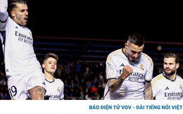 Kết quả bóng đá hôm nay 7/1: Real Madrid thắng dễ ở Cúp nhà Vua Tây Ban Nha