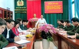 Công bố quyết định kiểm tra đối với Ban Thường vụ Đảng ủy Công an tỉnh Bắc Giang