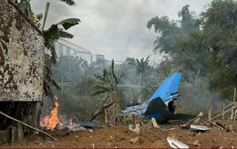 Phi công an toàn sau vụ máy bay quân sự rơi ở Quảng Nam