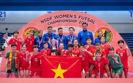 Futsal nữ Việt Nam tranh vé đi World Cup với 20 đội ở châu Á