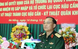 Bộ Quốc phòng SÁP NHẬP Cục Hậu cần, Cục Kỹ thuật