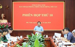 Bắc Ninh khởi tố 57 bị can liên quan tội tham nhũng trong 9 tháng