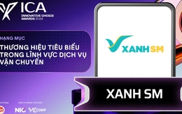 Xanh SM đoạt giải nhất hạng mục Thương hiệu tiêu biểu trong lĩnh vực Dịch vụ vận chuyển nhờ chênh lệch chỉ 2.096 lượt bình chọn