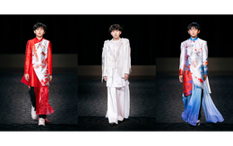 3 anh em ruột cùng biểu diễn thời trang tại Tokyo Couture Fashion Week 2024