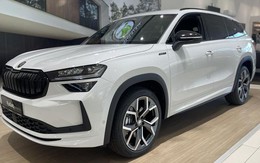 Cặp đôi Skoda mới cập cảng Việt Nam, chuẩn bị ra mắt cuối tháng: Kodiaq thay đổi lớn đấu Santa Fe, Enyaq IV chạy điện hơn 560km/sạc