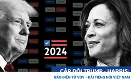 Ông Trump - bà Harris: Hai sắc thái đối lập trong bức tranh bầu cử Mỹ