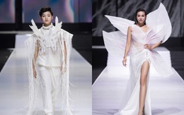 Mẫu nhí Phong Thiên catwalk tự tin cùng Thanh Hằng, Bùi Quỳnh Hoa