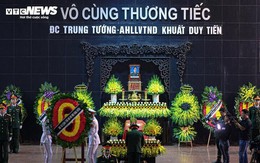 Xúc động lễ tang Trung tướng, Anh hùng Lực lượng vũ trang Khuất Duy Tiến