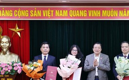 Trưởng Ban Nội chính Trung ương trao quyết định bổ nhiệm cán bộ