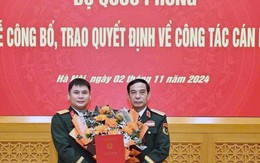 Trao quyết định bổ nhiệm 2 Phó Tổng giám đốc Tập đoàn Công nghiệp - Viễn thông Quân đội (Viettel)