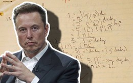 Bản viết tay bài tập về nhà thời đại học của tỷ phú Elon Musk bị đào lại