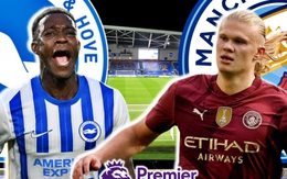 Dự đoán kết quả và đội hình xuất phát trận Brighton vs Man City