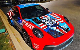 Chiếc Porsche 911 đặc biệt mừng ông Donald Trump thắng cử