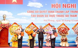 Công bố quyết định thành lập đơn vị mới trực thuộc Bộ Tham mưu Hải quân