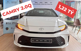 Ảnh thực tế Toyota Camry 2024 bản ‘base’ giá 1,22 tỷ đồng tại đại lý: Nhìn qua gần giống hệt bản cao cấp, khác chút công nghệ