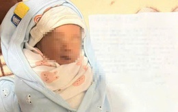 Bé sơ sinh bị bỏ rơi kèm lá thư ghi “sinh viên lỡ dại mang thai”