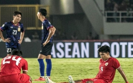 ĐT Indonesia "vô đối" về số thẻ đỏ phải nhận tại ASEAN Cup 2024