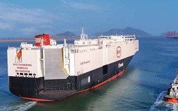 Trung Quốc tiếp tục hạ thủy chiếc tàu chuyên chở ô tô xuất sang châu Âu: dài gần bằng 2 sân bóng, sức chứa lên tới 7.000 chiếc