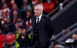 Phản ứng của HLV Ancelotti sau khi Mbappe tiếp tục đá hỏng phạt đền