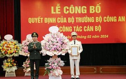 Phó Giám đốc Công an Bắc Giang làm Giám đốc Công an Vĩnh Phúc