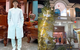 "Chủ tịch" Văn Toàn đón cái tết đầu tiên trong căn biệt thự xa hoa xây cho bố mẹ, trả lời ra sao về chi phí xây nhà?