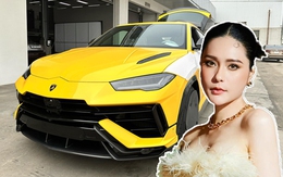 Được chồng tặng Lamborghini Urus Performance đúng dịp sinh nhật, Đoàn Di Băng công bố: 'Sắp treo biển thần tài lớn mới trúng đấu giá'