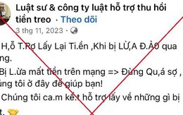 Bị lừa 200 triệu đồng, người phụ nữ Hà Nội nóng lòng nhờ hỗ trợ của "cán cân công lý" lại bị lừa tiếp thêm 125 triệu