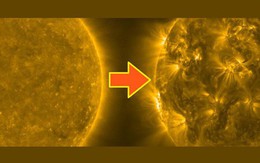 Ảnh sốc từ NASA/ESA: Mặt Trời biến dạng kinh khủng 2 năm qua