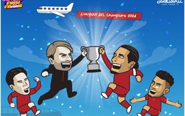 Biếm họa 24h: Jurgen Klopp và Liverpool giành chức vô địch "để đời"