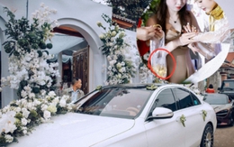 Đám cưới hot ở Diễn Châu Nghệ An: Dàn siêu xe trăm tỷ, vàng đựng trong túi bóng, thân thế cô dâu chú rể mới "đáng nể"