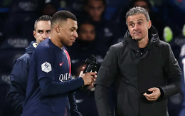 HLV Luis Enrique: "Hãy quen với việc Mbappe ngồi dự bị!"