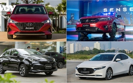 Mẫu xe Sedan nào được người Việt mua nhiều nhất đầu năm 2024?