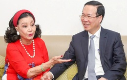 Được Chủ tịch nước Võ Văn Thưởng tới chúc Tết ở tuổi 87, vì sao NSND Kim Cương xứng đáng với vinh dự này?