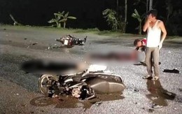 Tai nạn xe máy khiến 2 người tử vong tại chỗ ở Hòa Bình