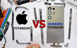 Đem Samsung Galaxy S24 Ultra và iPhone 15 Pro Max đi hành xác, hóa ra "titan này không giống titan kia"?