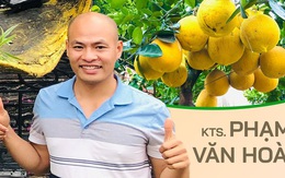 KTS 8X kiếm tiền tỷ cuối năm nhờ “nghề tay trái”: Bán “siêu phẩm bưởi cảnh chưng Tết” giá hơn 100 triệu đồng/chậu, chỉ đại gia mới dám “xuống tiền”