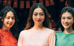 Khung ảnh tràn visual ngày Tết: Lương Thùy Linh - Thiên Ân đọ sắc căng đét, 1 nàng hậu gen Z ngày càng "lột xác"