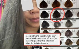 Drama Tết: Cô gái ''phốt'' salon nhuộm sai màu tóc còn tỏ có thái độ, đăng đàn nhờ netizen đánh giá công tâm