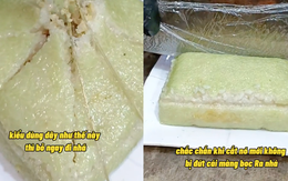 Khẳng định cắt bánh chưng phải dùng dao mới chuẩn, cô gái khiến dân mạng tranh cãi dữ dội
